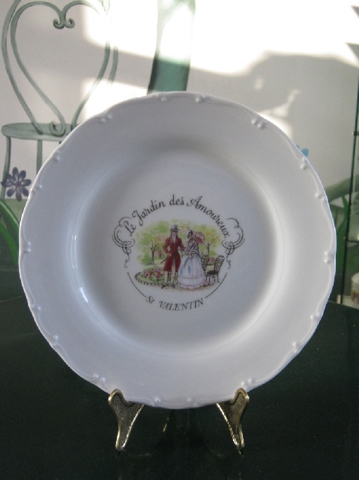 ASSIETTES GRAND MODELE, Jardin des Amoureux