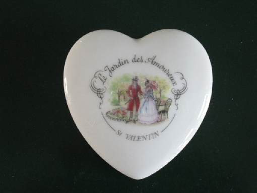 BOITE COEUR, Vue couvercle