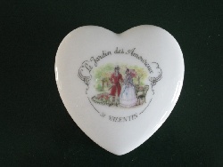 BOITE COEUR, Vue couvercle